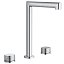 Grifo de lavabo alto bimando sobreencimera Firenze cromo de Imex